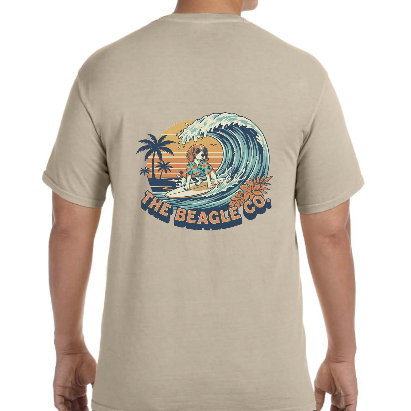 The Beagle Co. Surf Short Sleeve T-Shirt