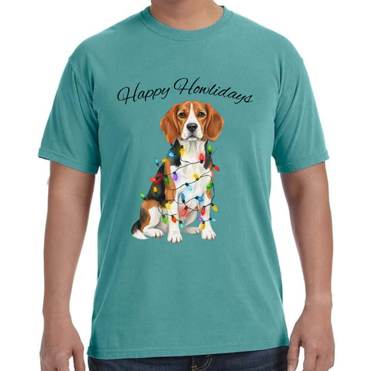 Happy Howlidays Short Sleeve T-Shirt