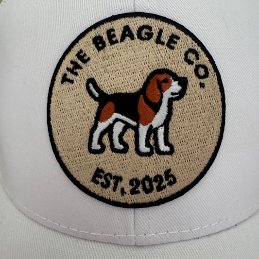 The Beagle Co. Embroidered Logo Patch Mesh Back Hat