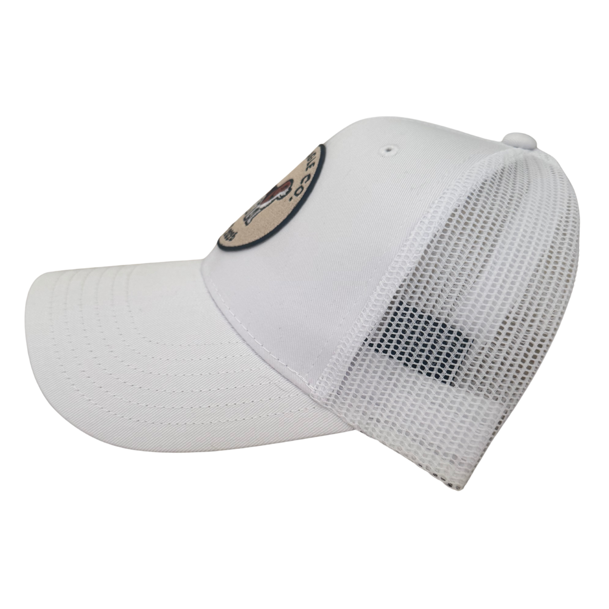 The Beagle Co. Embroidered Logo Patch Mesh Back Hat