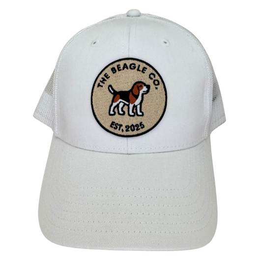 The Beagle Co. Embroidered Logo Patch Mesh Back Hat