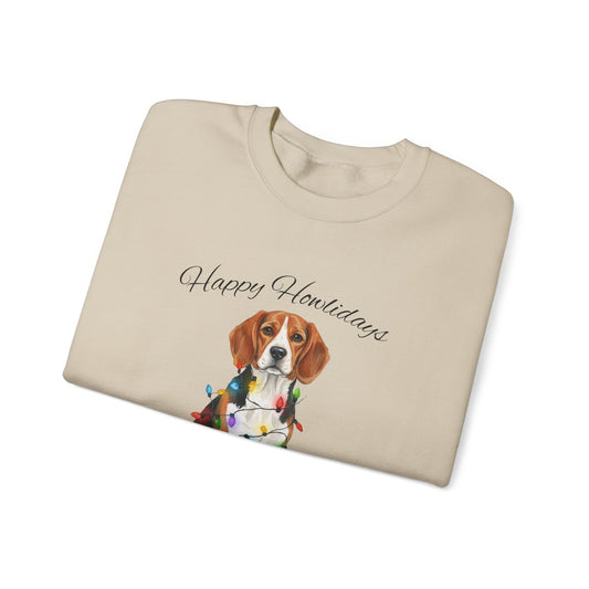 Happy Howlidays Fleece Crew Sweatshirt