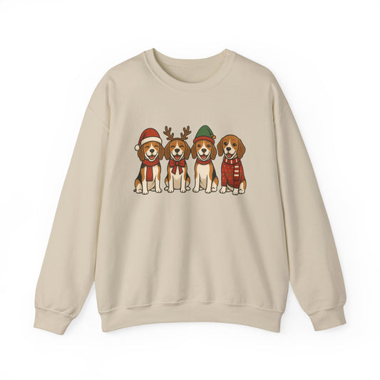 Holiday Beagle Fleece Crew Sweatshirt